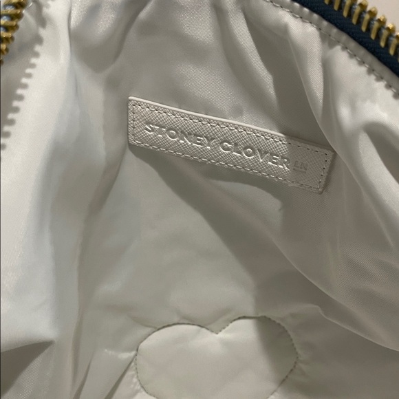 Stoney Clover Blue Quilted Tote Bag with 'MAHALO' Embroidery - Picture 5 of 15